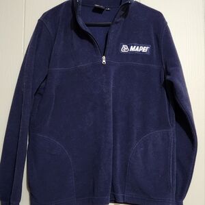 Navy Blue Quarter Zip Fleece